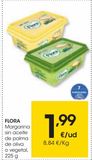 Oferta de FLORA Margarina vegetal sin aceite de palma 225 g por 1,99€ en Eroski