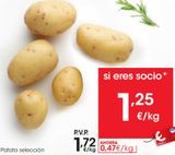 Oferta de  Patata Selección al peso por 1,25€ en Eroski