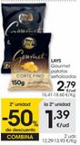 Oferta de LAYS Patatas gourmet finas 150 g por 2,79€ en Eroski