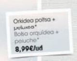 Oferta de - Bolsa orquídea + peluche 1 ud por 8,99€ en Eroski