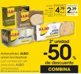 Oferta de ALBO Atún claro en aceite oliva pack 3x65 g por 4,79€ en Eroski