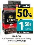 Oferta de Café molido Barco en Hiber