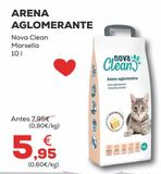 Oferta de Arena para gatos por 5,95€ en Kiwoko