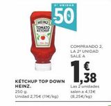 Oferta de Ketchup Heinz en Supercor