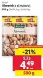 Oferta de Almendras Alesto por 4,49€ en Lidl