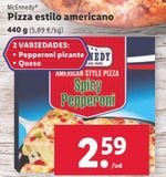 Oferta de Pizza Mcennedy por 2,59€ en Lidl