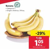 Oferta de Bananas por 1,05€ en Lidl