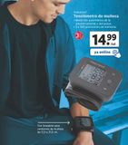 Oferta de Tensiómetro de muñeca vitalcontrol por 14,99€ en Lidl