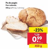Oferta de Pan por 0,99€ en Lidl