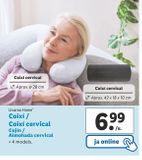 Oferta de Almohada cervical Livarno por 6,99€ en Lidl