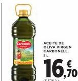 Oferta de Aceite de oliva virgen Carbonell en Hipercor