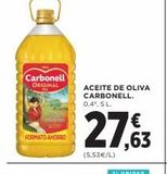 Oferta de Aceite de oliva Carbonell en Hipercor