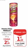 Oferta de Patatas fritas Pringles por 2,29€ en Alcampo