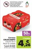 Oferta de Cereza Cruzcampo por 8,52€ en Carrefour Market