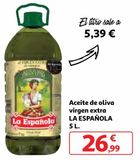 Oferta de Aceite de oliva virgen extra La Española por 26,99€ en Alcampo