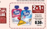 Oferta de Unidad  ———  ilk me milk Latte  Nuevo  2x1€  LA UNIDAD SALEA 0,50€ (5.56 € kg)  Postre lacteo Me Milk fresa  o natural azucarado 90 g unidad  0,59€  6,56 € kg  en Froiz