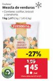 Oferta de Verduras congeladas Freshona por 1,45€ en Lidl