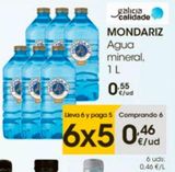 Oferta de Agua Mondariz por 0,55€ en Eroski