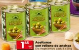 Oferta de Aceitunas rellenas por 1,45€ en Maxi Dia