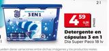 Oferta de Detergente en cápsulas Dia por 4,59€ en Dia Market