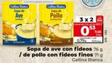 Oferta de Sopa de pollo con fideos Gallina Blanca por 0,79€ en Dia Market