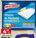 Oferta de Filetes de merluza Pescanova por 4,99€ en Dia Market