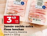 Oferta de Jamón cocido extra Dia por 3,49€ en Dia Market