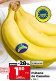Oferta de Plátanos de Canarias por 1,5€ en Dia Market