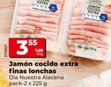 Oferta de Jamón cocido extra Dia por 3,55€ en Dia Market