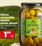 Oferta de Aceitunas manzanilla Dia por 1,89€ en Dia Market