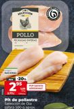 Oferta de Pechuga de pollo por 2,95€ en Dia Market