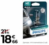 Oferta de Lámpara coche Philips por 18,66€ en Feu Vert