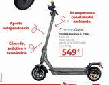 Oferta de Patinete eléctrico K2 Titán SmartGyro por 549€ en Alcampo