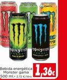 Oferta de Bebida energética Monster en Proxi