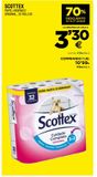 Oferta de Papel higiénico original, 32 rollos SCOTTEX por 3,3€ en BM Supermercados