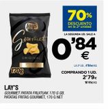 Oferta de Patatas fritas gourmet, 170 g net LAY'S por 0,84€ en BM Supermercados