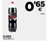 Oferta de Cola cero ELIGES por 0,65€ en BM Supermercados