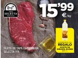 Oferta de FILETE DE TAPA DE TERNERA SELECTA 1a A por 15,99€ en BM Supermercados