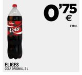 Oferta de Cola original ELIGES por 0,75€ en BM Supermercados
