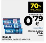 Oferta de Pasta dental pro-expert gama ORAL-B por 0,79€ en BM Supermercados