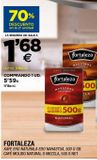 Oferta de Café molido natural o mezcla FORTALEZA por 1,68€ en BM Supermercados