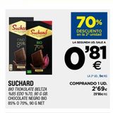 Oferta de Chocolate negro bio SUCHARD por 0,81€ en BM Supermercados