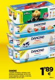 Oferta de Yogur sabores, natural o natural azucarado DANONE por 1,89€ en BM Supermercados