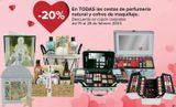 Oferta de En TODAS las cestas de perfumería natural y cofres de maquillaje en Carrefour