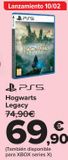 Oferta de PS5 Hogwarts Legacy  por 69,9€ en Carrefour