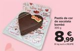 Oferta de Tarta de Corazón de chocolate o bombón  por 8,99€ en Carrefour