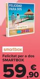 Oferta de Felicidad para dos SMARTBOX  por 59,9€ en Carrefour