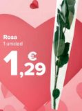 Oferta de Rosa 1 unidad por 1,29€ en Carrefour