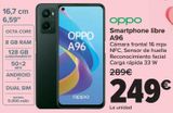 Oferta de OPPO Smartphone libre A96 por 249€ en Carrefour