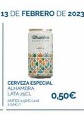 Oferta de Cerveza especial Alhambra en Supermercados La Despensa